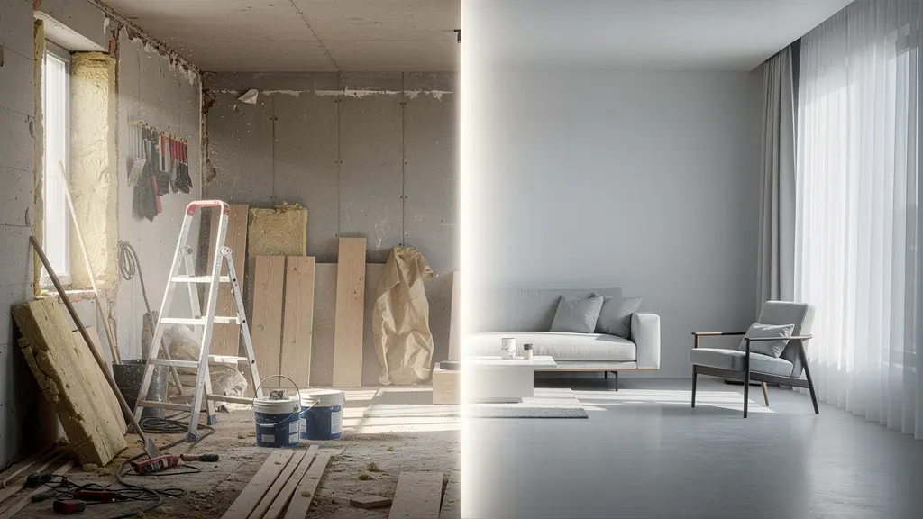 Visualisation du différé d'amortissement pour financer des travaux de rénovation