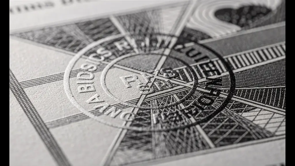 Détail macro de documents financiers avec textures de papier et tampons officiels