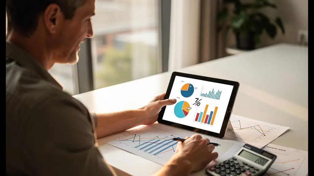 Propriétaire analysant la rentabilité de sa gestion locative déléguée