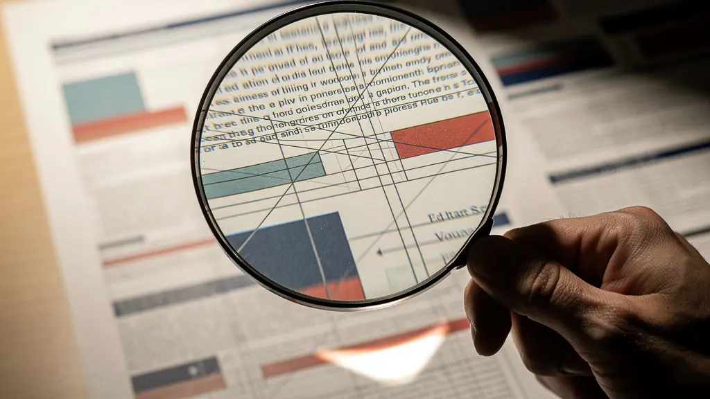 Examen détaillé d'un contrat avec une loupe, mettant en évidence l'importance de la lecture attentive